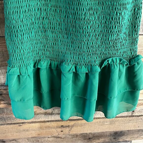Fiestar Green Halter Tank Top Size Small - Picture 7 of 12